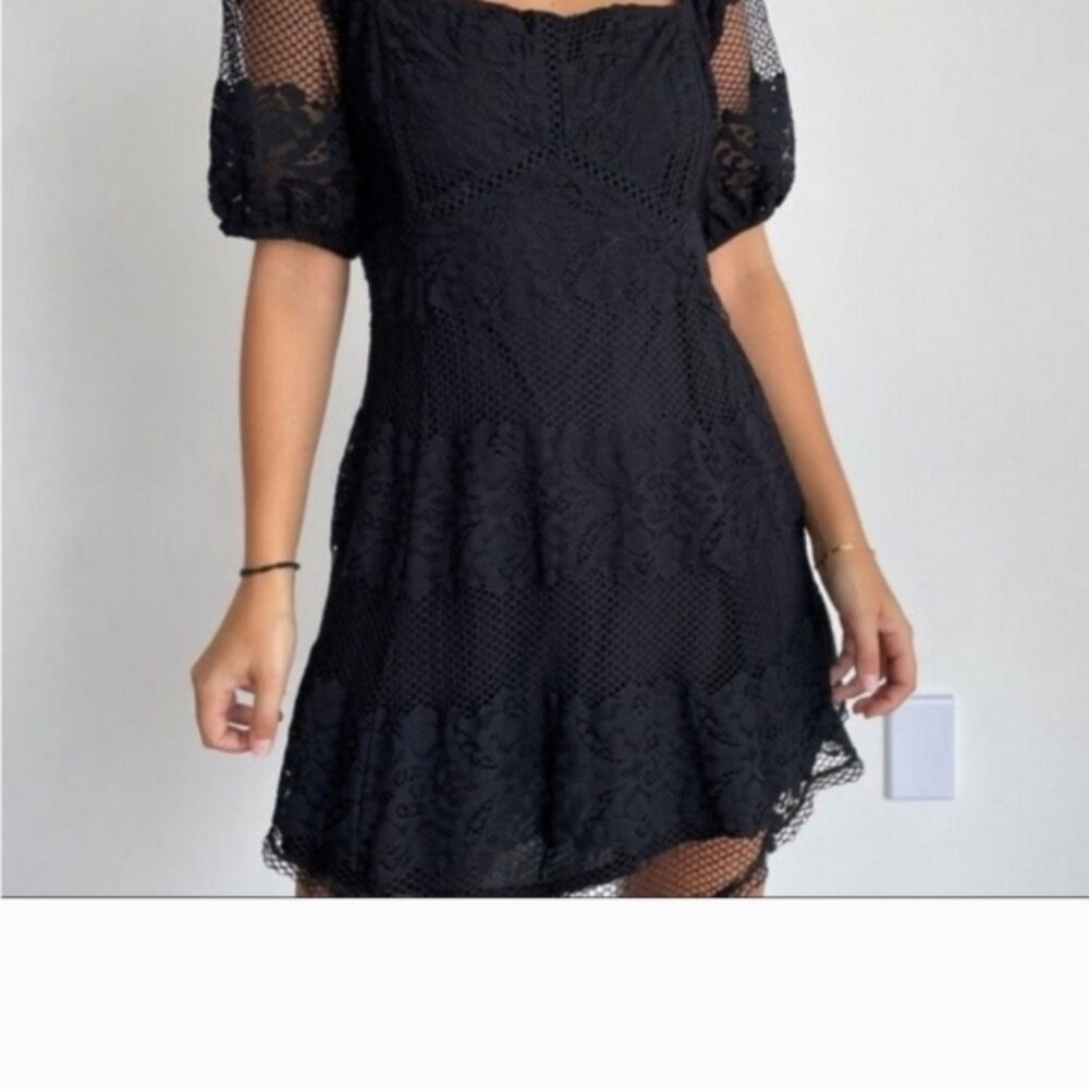 Free People | Be Your Baby Lace Mini Size Large